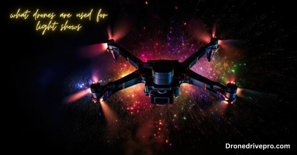 drones are used for light shows in details 2024